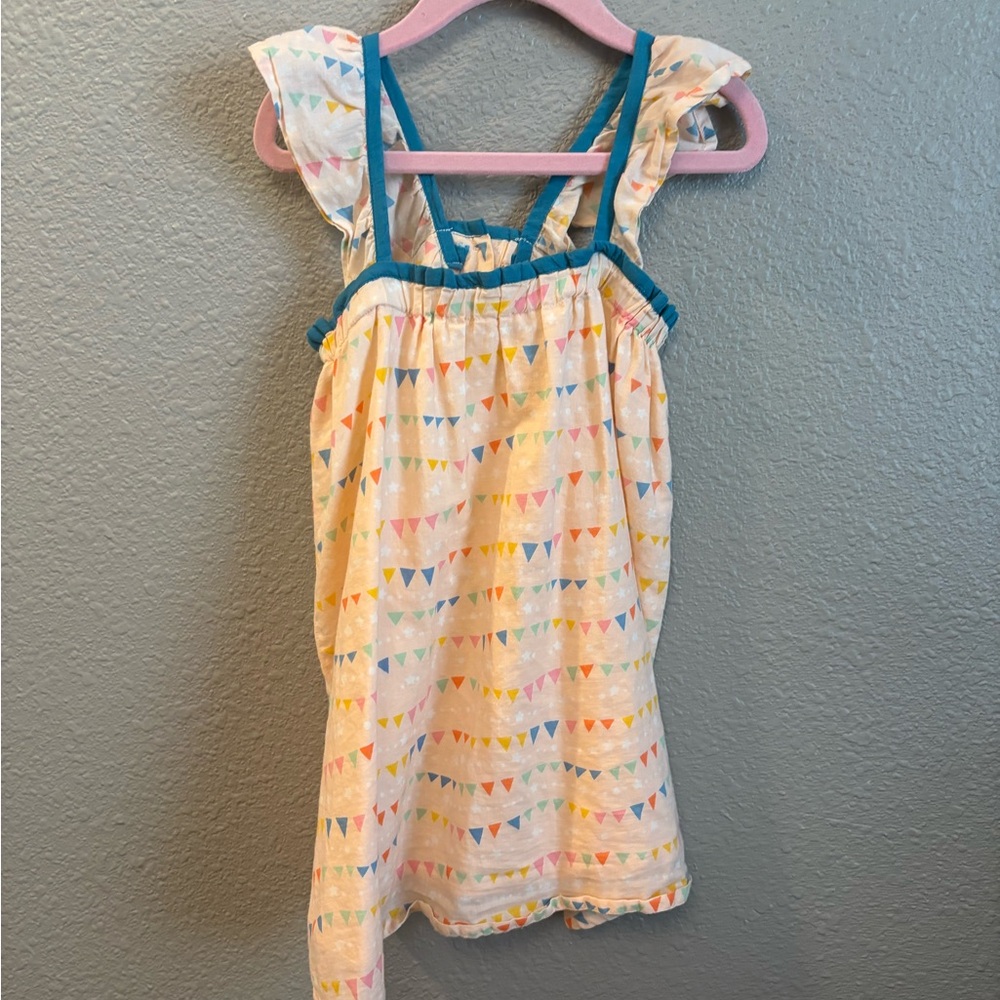 Lali Kids Colorful Triangle Print Dress Size 3
